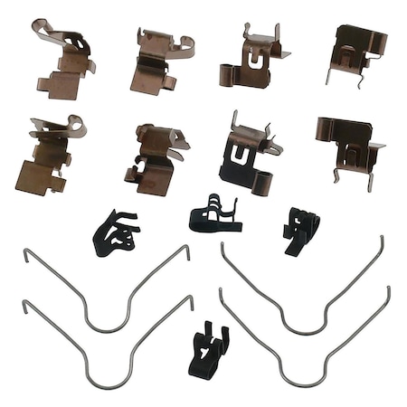 Carlson Brake Hardware Lexus 91-90 Toyota 93-86 Bk Hardware Kit, 13174 13174
